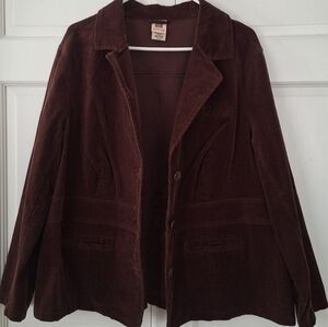 Faded Glory brown corduroy jacket